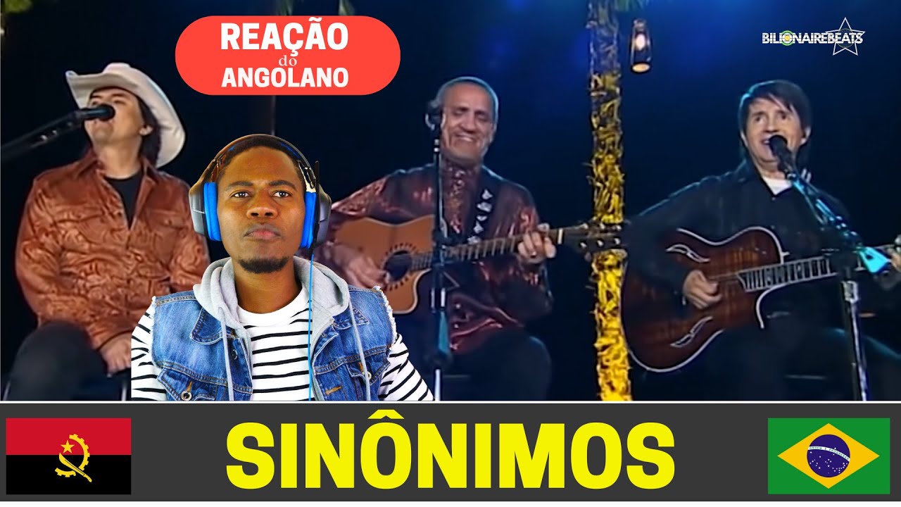 REAÇÃO | Chitãozinho & Xororó - Sinônimos [Part. Especial Zé Ramalho | GRINGO REAGINDO | React