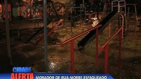 Morador de rua é morto a facadas na Lagoa (RJ)
