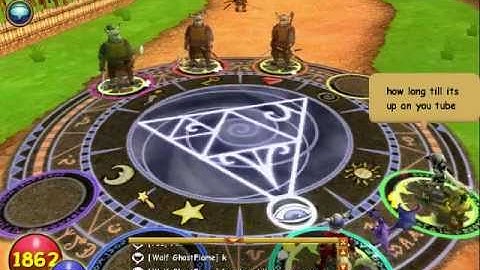Wizard101 random stuff with my friends