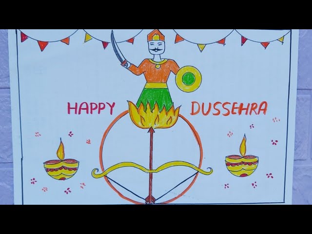 Dussehra Pantings by Students | The Indian School