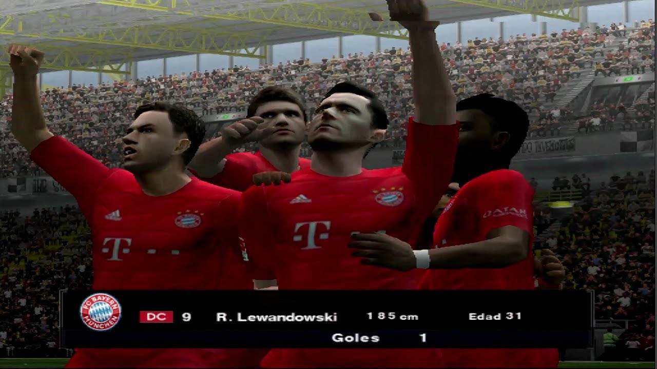 PES 2020(PS2) BORUSSIA DORTMUND VS BAYERN MUNICH