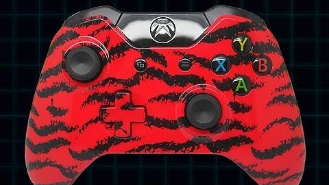 ControllerModz Red Tiger Xbox One Controller!