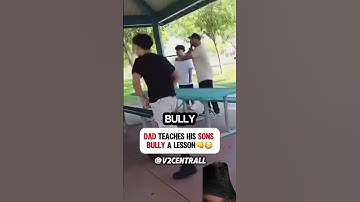 Dad teach son bully a lesson #funny #duet #speedyp #memes #funnymoment #funniestvideo #funnyreel