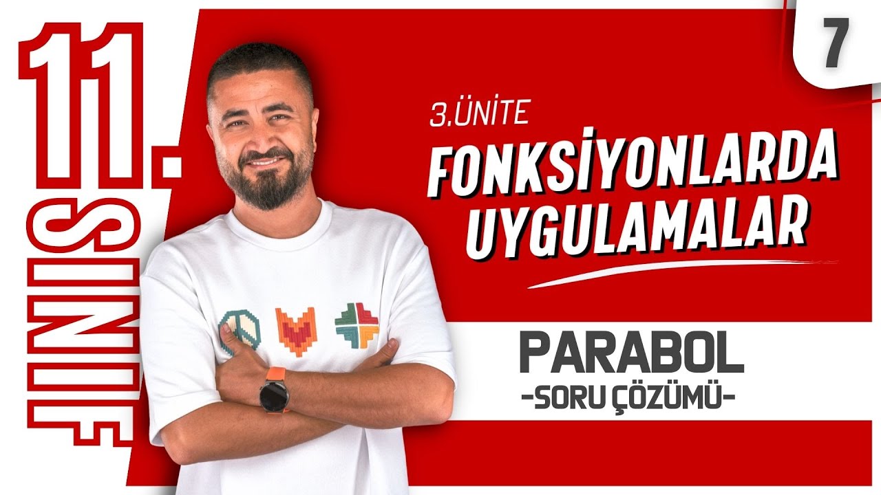 Fonksiyonlarda Uygulamalar 7 | Parabol Soru Çözümü | 11.SINIF MATEMATİK | MatBook | 2026
