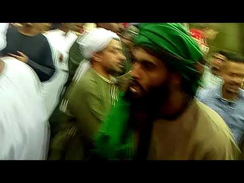 الشيخ خالد عبد الكريم وخالد عمران سيدنا الحسين علي الباب الاخضر