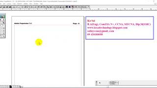 PageMaker(08) Insert Picture and Crop Tool screenshot 5