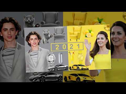 Video: Pantone түстөрү 2021 - Illuminating жана Ultimate Gray түсүн кичирейтүү