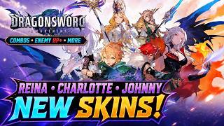 New Skins, Combos & Enemy HP+! | Dragon Sword LIVE