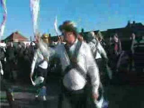 Peterborough Morris at Straw Bear 2008