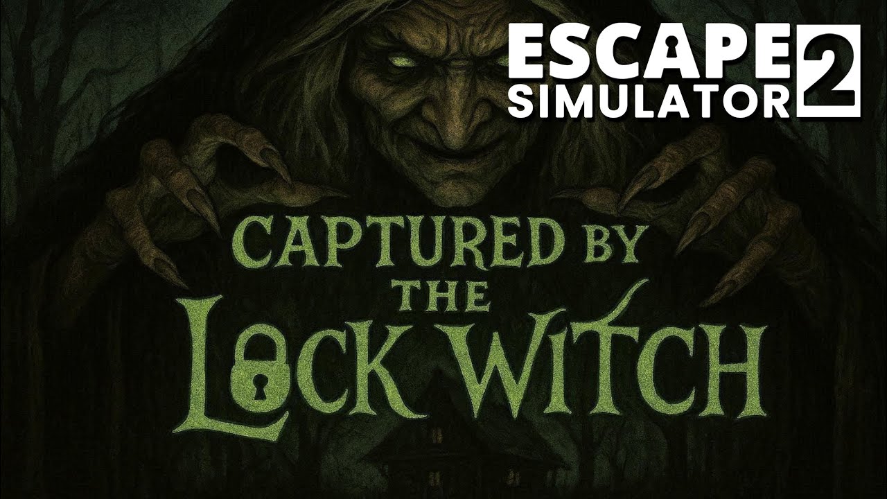 Captured by the Lock Witch (walkthrough) - Escape Simulator 2
