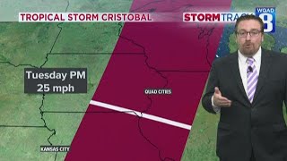 Tracking more humid conditions for Sunday