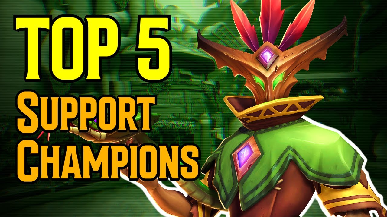 Top 5 Support Champions in Paladins - Season 4 (2021)