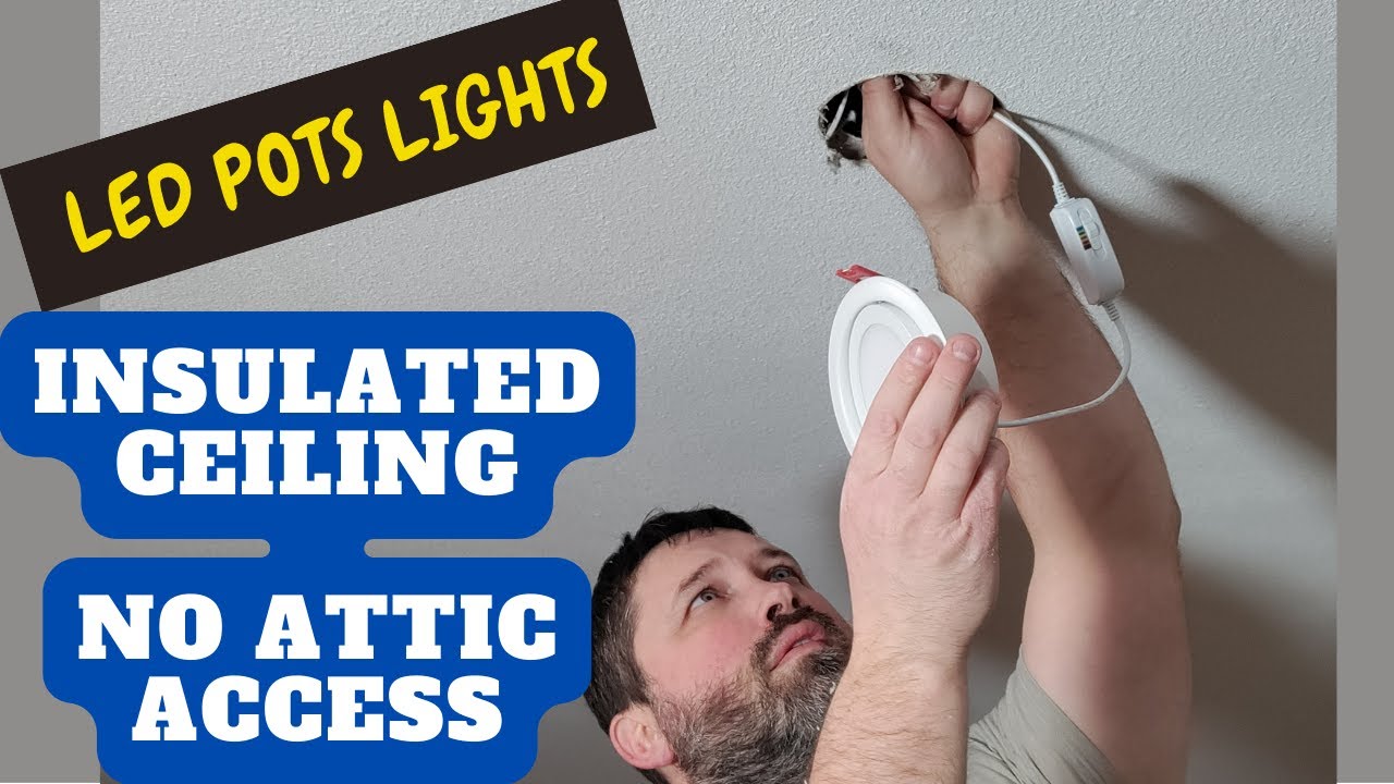 How To Install Pots Light In An