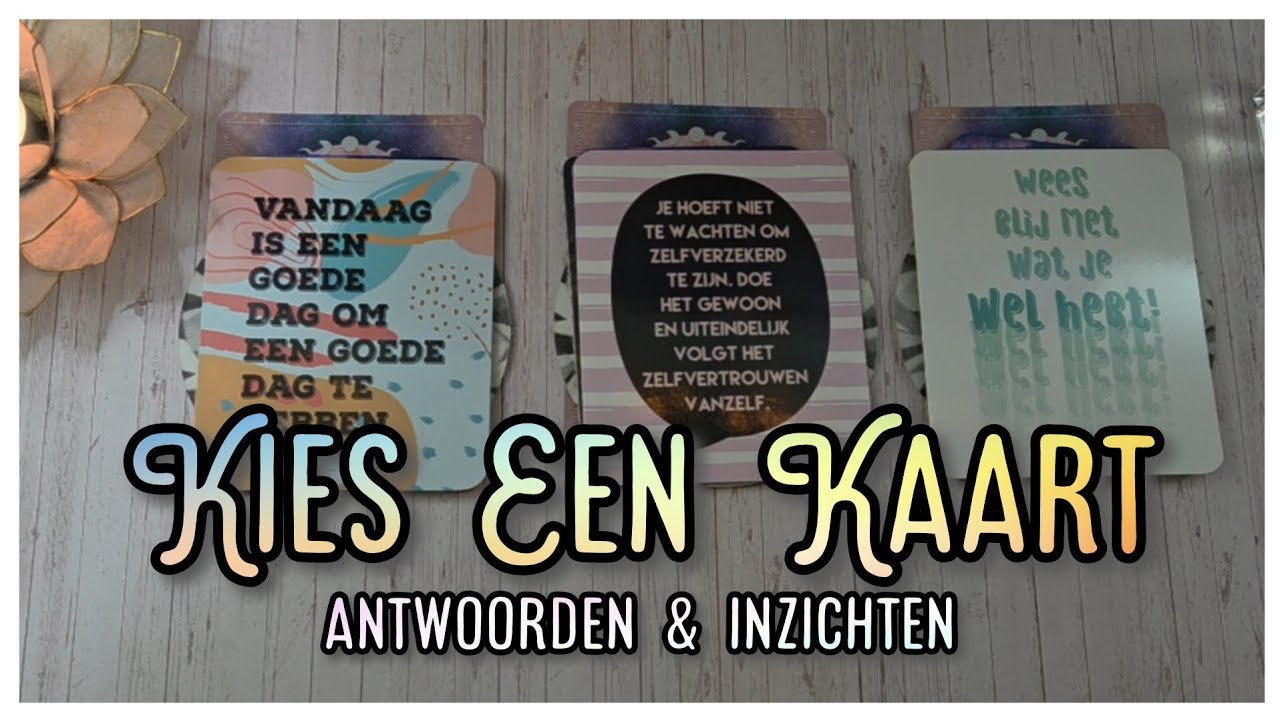 🔮 Kies Een Kaart || Antwoorden & Inzichten || Tarot Reading Tijdloos