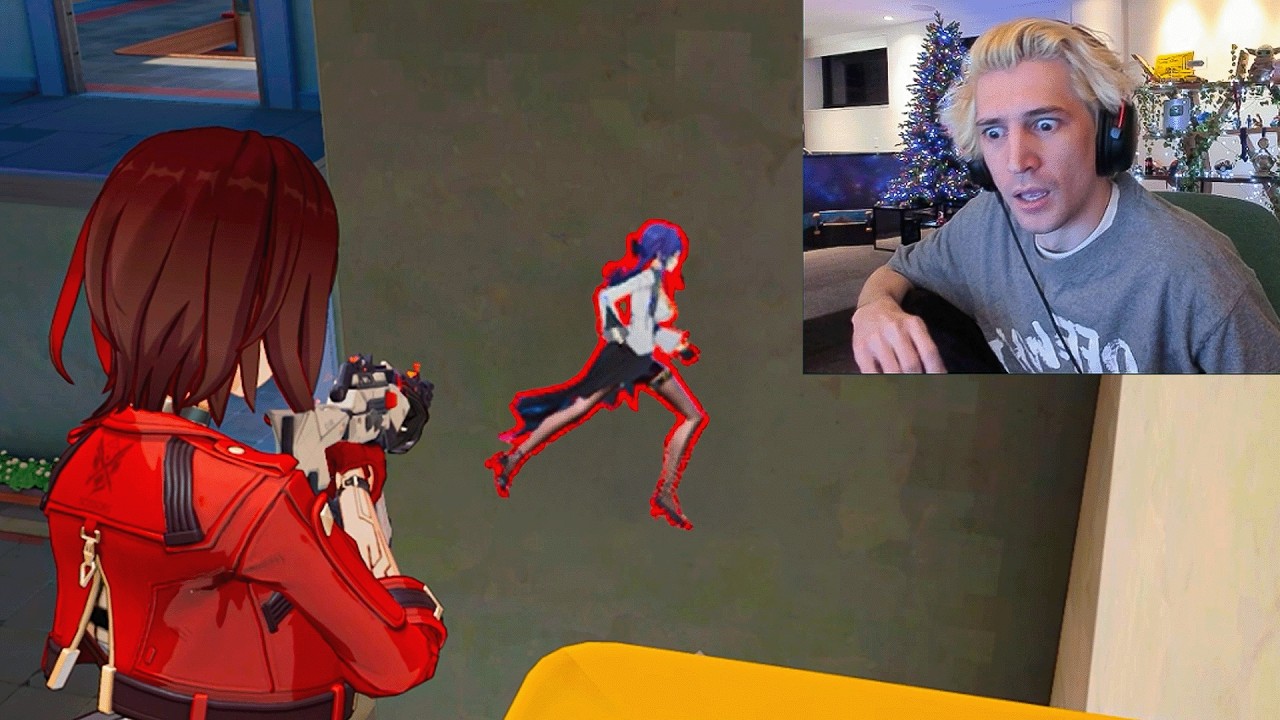 Reacting to xQC play Strinova...