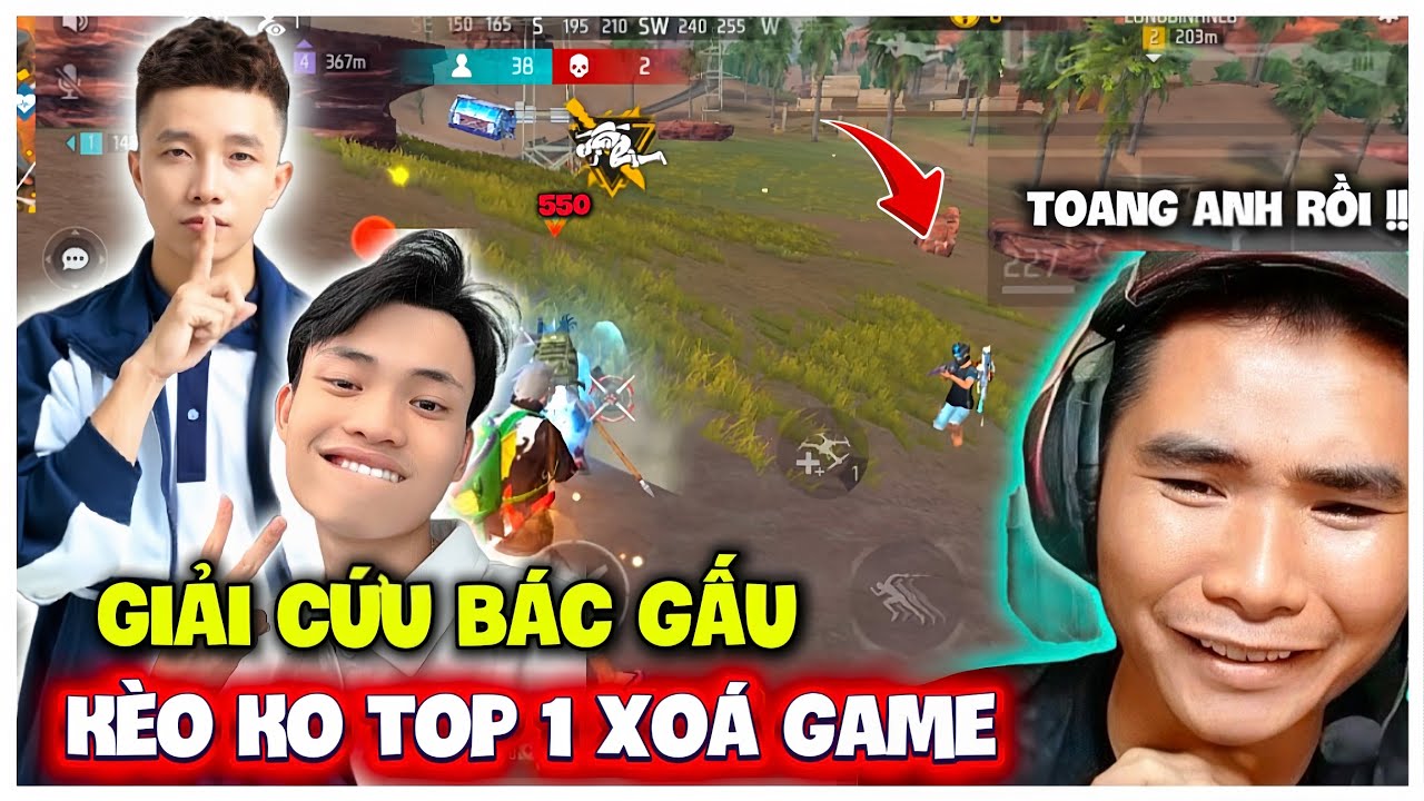Trùm Móc Lốp Cùng Bác Gấu White Toxic Chống Chọi 30.000 Người Đá Live  Kèo Xoá Game Liệu Có Top 1 ??