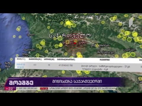 მიწისძვრა საქართველოში