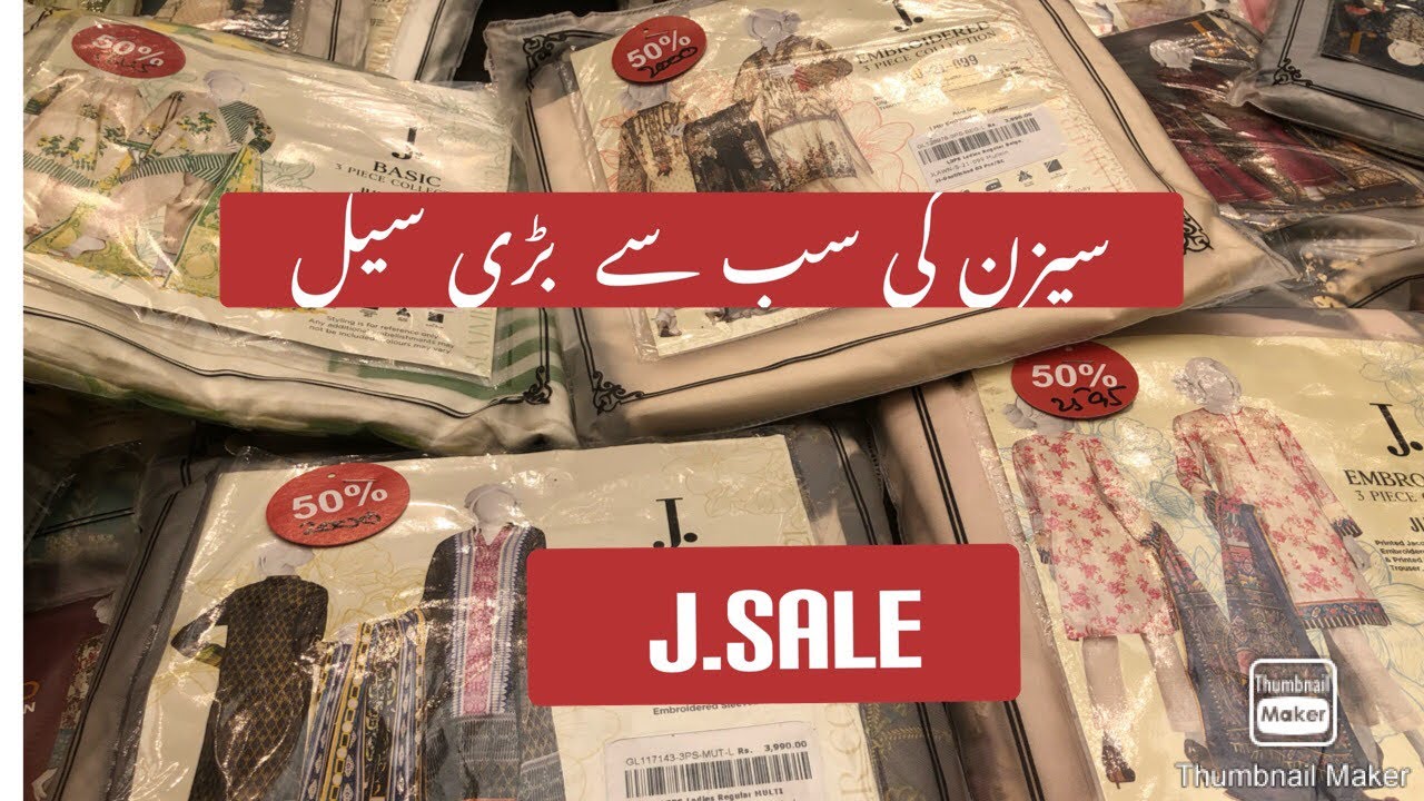 J. Summer clearance sale || end of the season sale 2021 flat 50% off