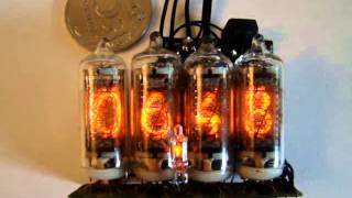 Nixie clock with Z5900M