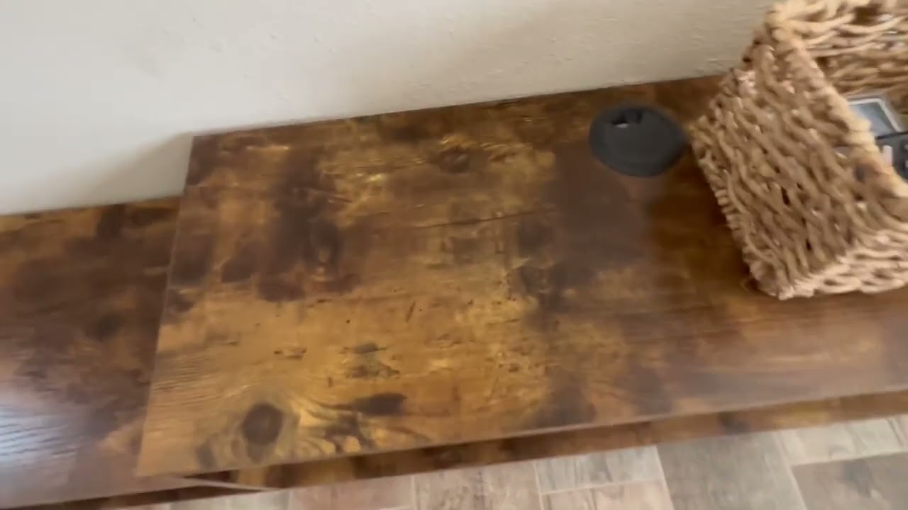 DOUBUY Floating TV Stand Wall Mounted, Wood Media Console Shelf for Under TV Storage Review