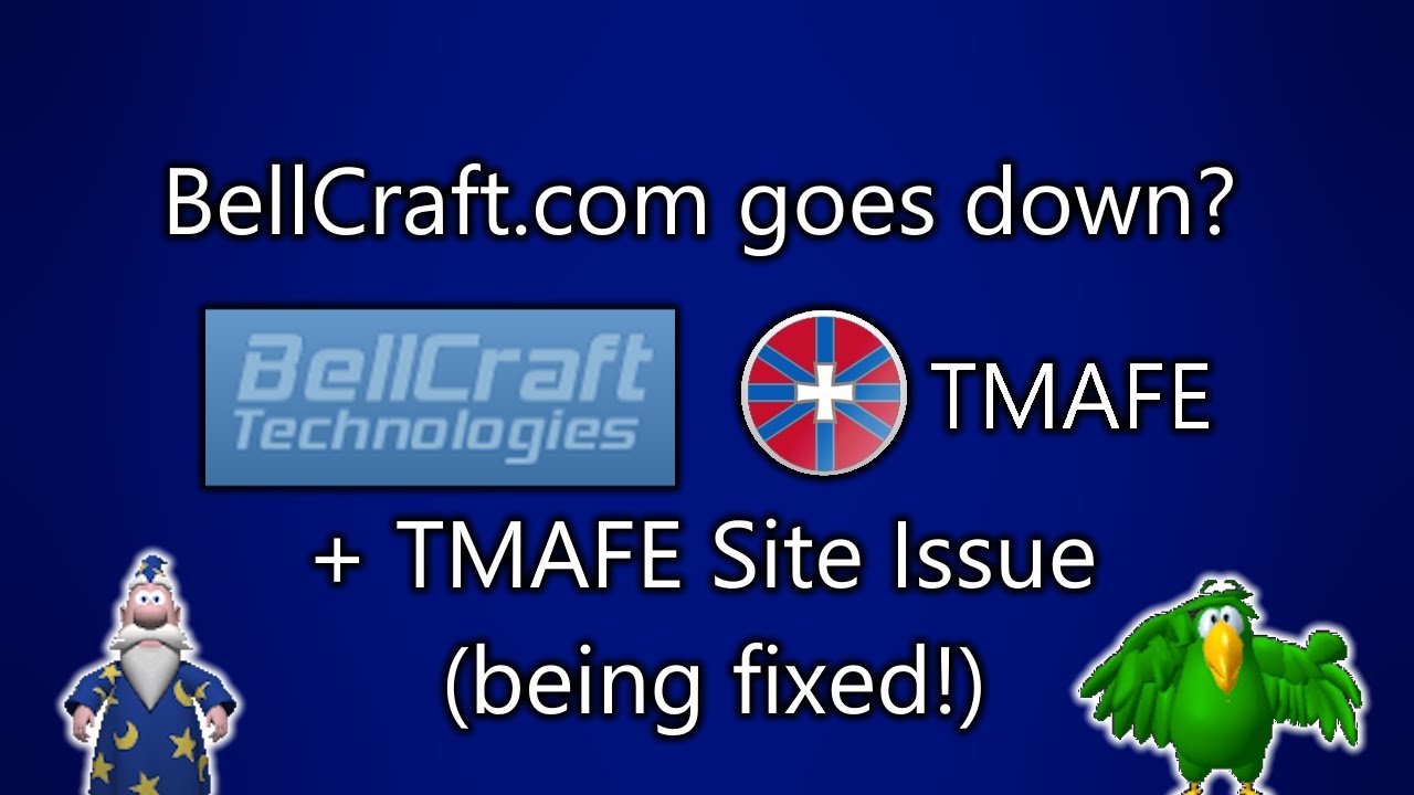 BellCraft.com не работает + TMAFE.COM Проблема скоро будет решена!