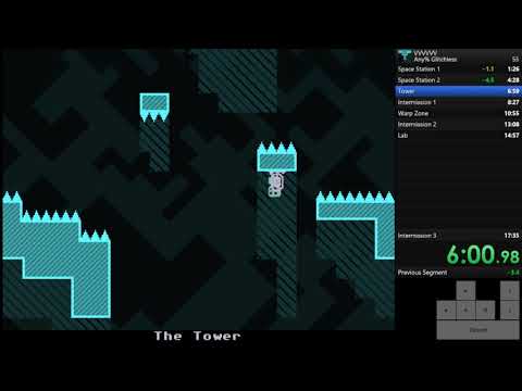 VVVVVV Any% Glitchless Speedrun: 16:43