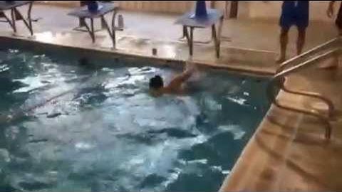 Sub 7 min 500yd swim plus lap counter using iPhone stopwatch