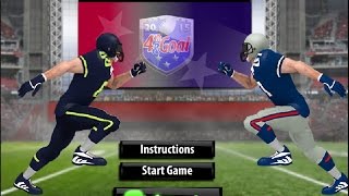 4th And Goal 2015 Gameplay Football Flash Game screenshot 1
