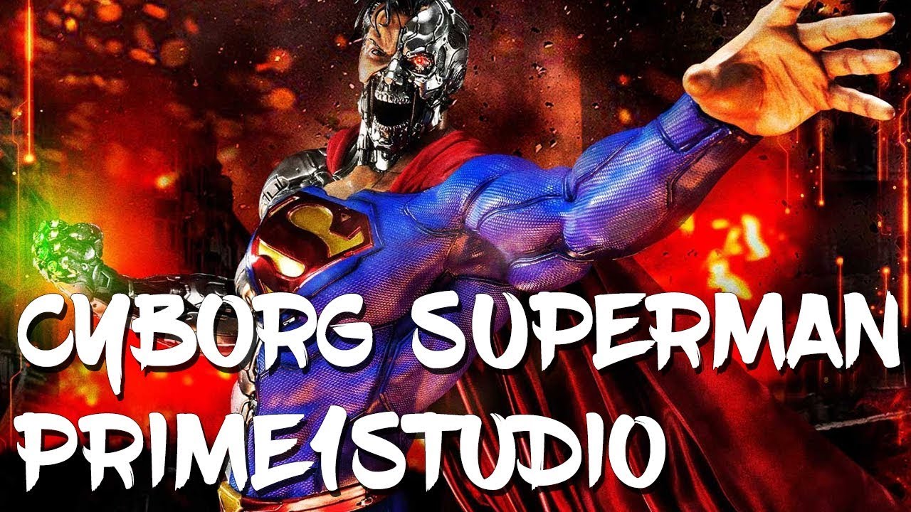 Superman (Comics) Cyborg Superman EX Version statue figure [prime1studio Museum Masterline]