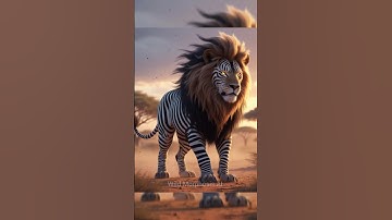 These Animal Hybrids Shouldn’t Exist… But They Do! 👑❄️ #WildMorphosisAI #aishorts