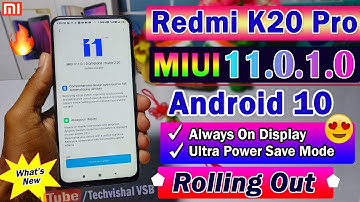 MIUI 11.0.1.0 Stable Update With Android 10 Rolling Out Redmi K20 Pro | TOP New Features | Redmi K20