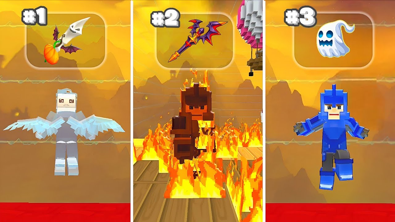 Power of Every Halloween Item in Bedwars! | Blockman Go Bedwars