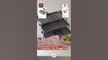 Drawer organizers- cosmetic organizers #meeshofinds #amazonfinds