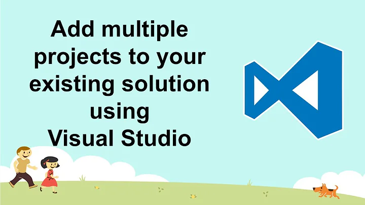 How to create multiple projects in one solution Visual Studio | visual studio tips and tricks