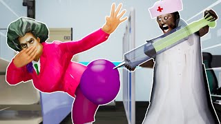 Oh No! Scary Teacher Meet Doctor Granny |  Funny Horror Animation