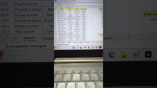 How to print a page in Ms excel #excel #exceltutorial #tutorialexcel | Ms office |