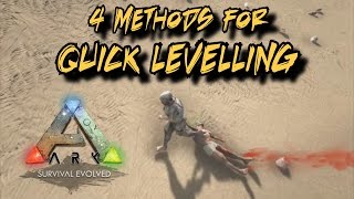 4 Methods to quick level in Ark Survival Evolved