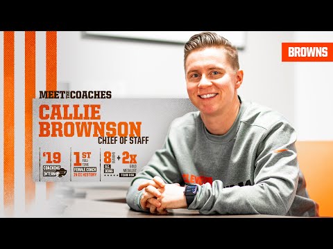 Browns name Callie Brownson Chief of Staff for head coach Kevin Stefanski