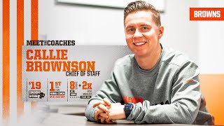 Browns name Callie Brownson Chief of Staff for head coach Kevin Stefanski