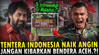 PADAN MUKA‼️ Gubernur ACEH Buka Suara⁈ Tentera INDONESIA Geram⁈ Tapi Di istimewakan MALAYSIA