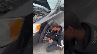 Changing front fenders and side door