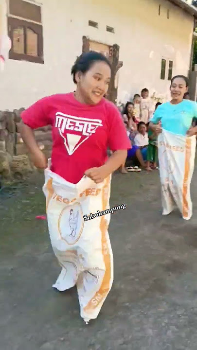 keseruan acara agustusan di kampung#hutri80 #17agustus #rellshort #desatemuasri #pecari