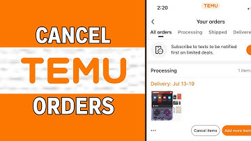 How To Cancel Order On Temu 2024