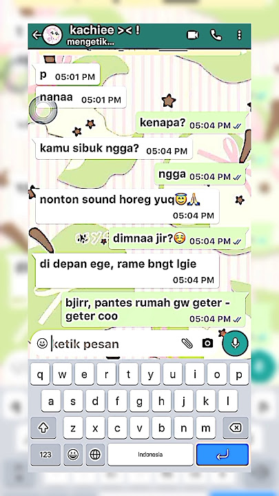 pOv :nonton sound horeg breng teman??ib:tiktok #povwhatsmocksoft #fypmasukberanda #whatsmockfakechat