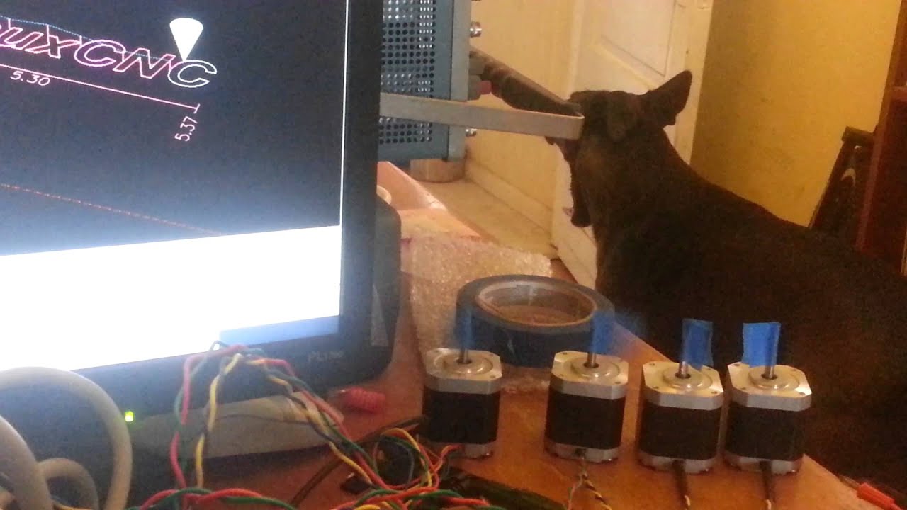 First LinuxCNC - YouTube