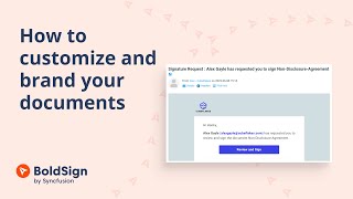 Famous How to Customize and Brand Your Documents Profile