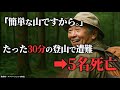 30分の遭難で最悪の連鎖が始まる→彼らの悲痛な最後とは...「2000年浅草岳二重遭難事故」【地形図で解説】