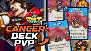 BEST HERO & CARDS for PVP ? in FIST OUT: CCG DUEL screenshot 5