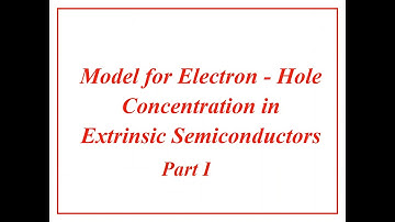 Extrinsic semiconductor by Prof Manisha Gupta , Department of Physics,  University of Lucknow