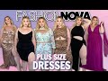 Fashion Nova Curve Summertime plus Size Dresses! | Sarah Rae Vargas